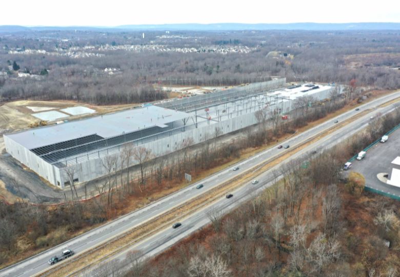 Walls Up, Steel Underway at Golden Triangle Logistics Center in Wallkill, N.Y.
